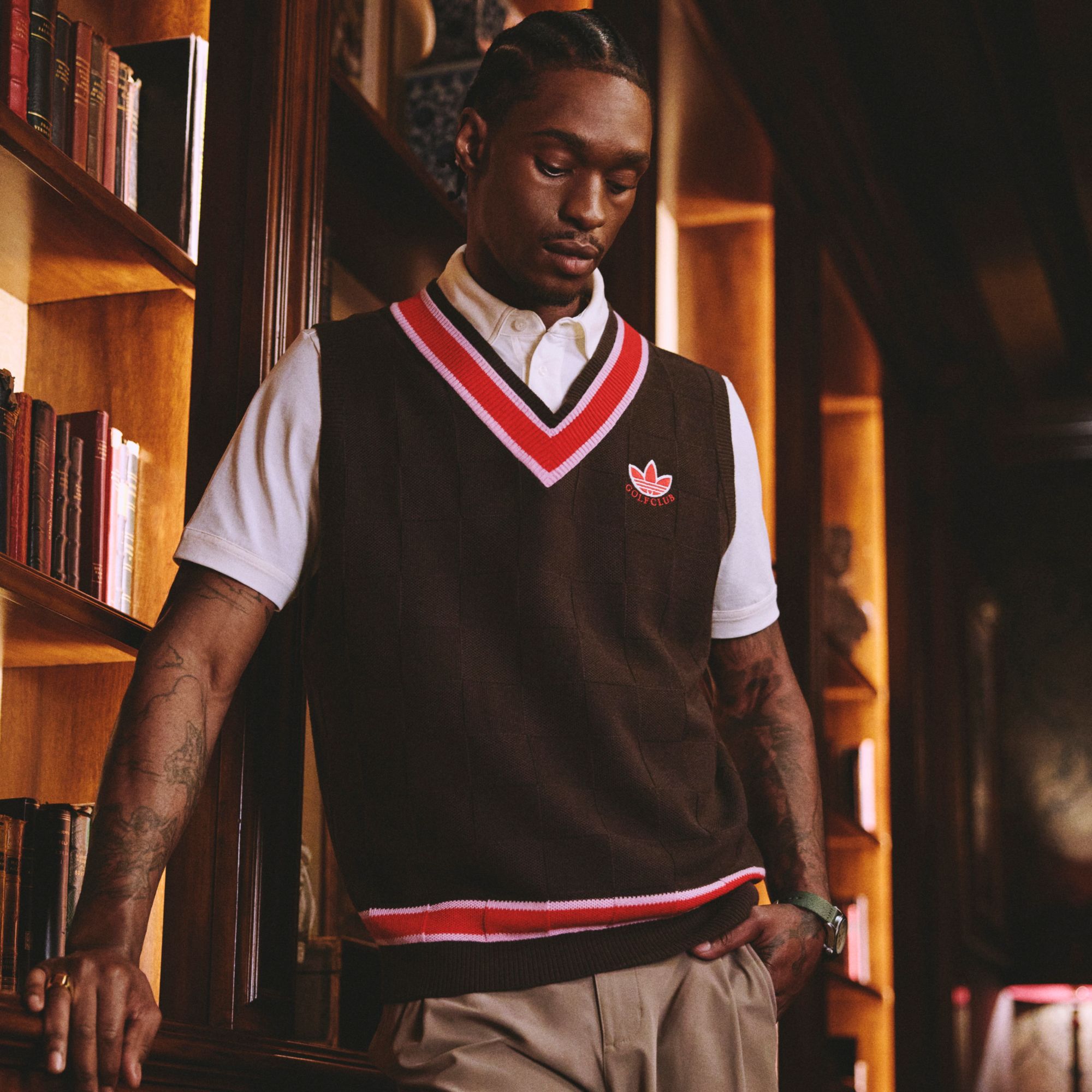 adidas Originals Men's Sleeveless Knit Golf Vest | Golf Galaxy